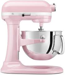 Pro600 เครื่องผสมอาหาร KitchenAid Pro600 575W 6Q Pink 110V (26*20*27 8kg/42*33*50 13.5kg) + หม้อแปลงไฟ